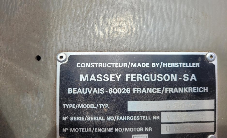 1987 MASSEY FERGUSON 3650 1194