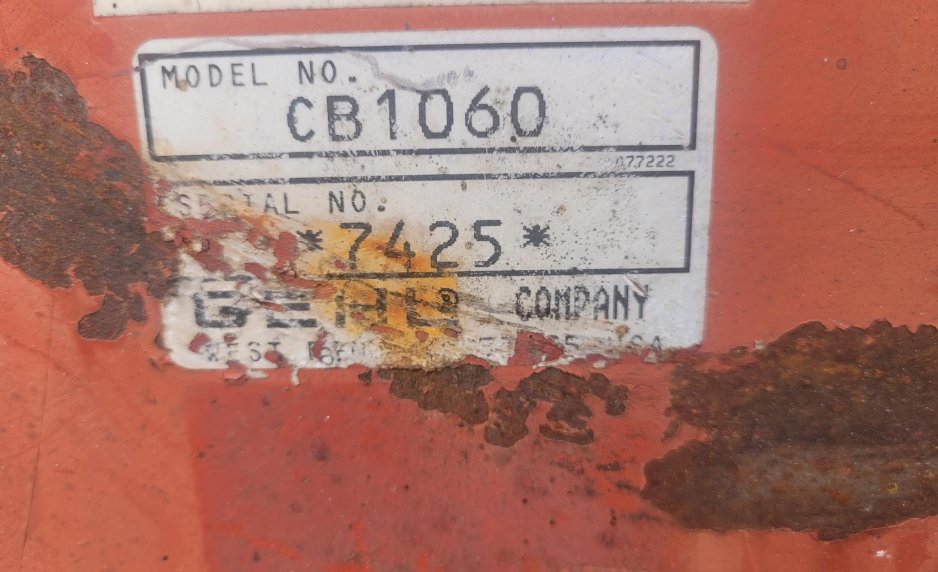 1992 GEHL CB1060 1486
