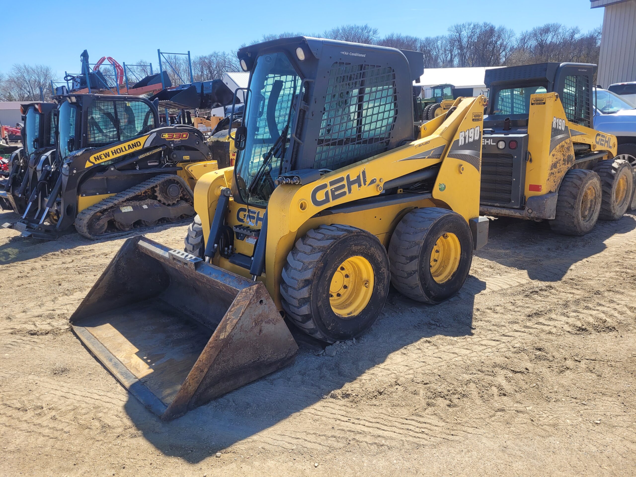 2017 Gehl R190 Skid loader