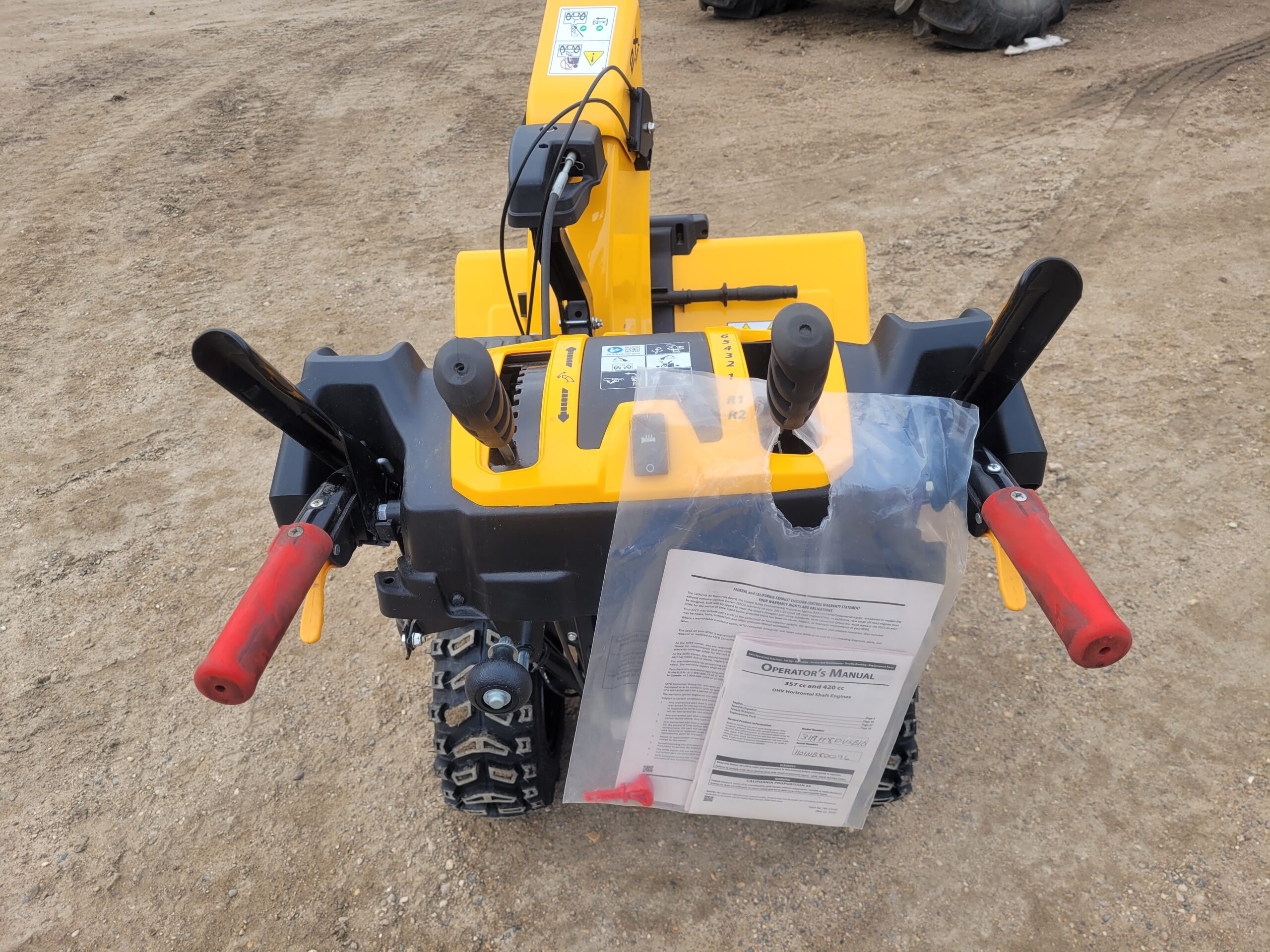 2022 Cub Cadet 2X30 Max snowblower 1792