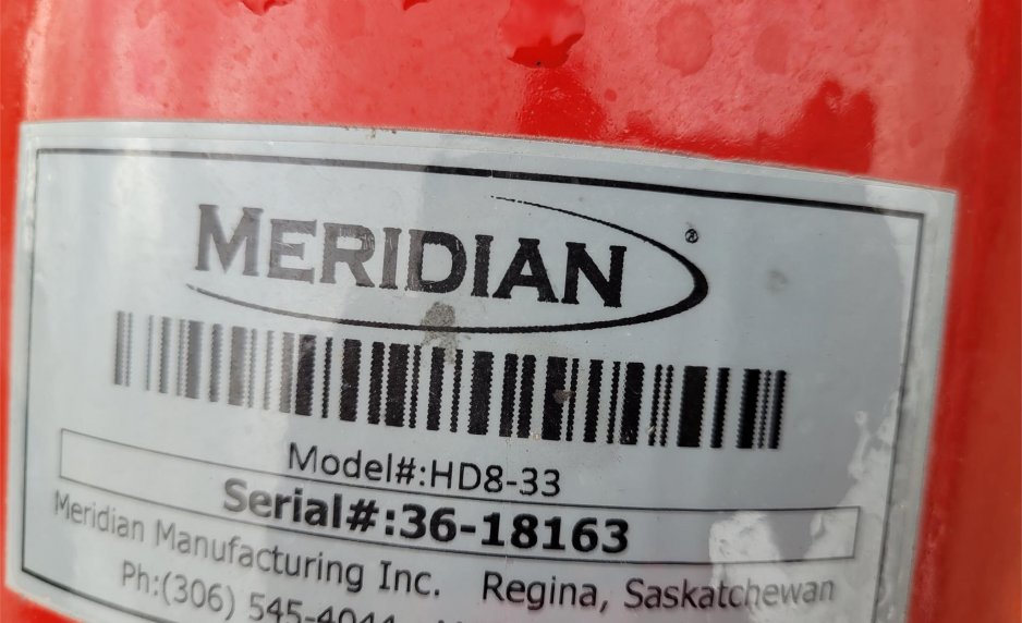 2023 MERIDIAN HD8-33 NF737