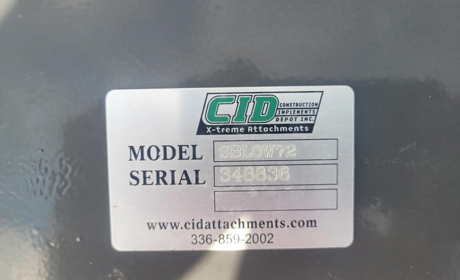 2023 Snow Blower CID SBLOW72