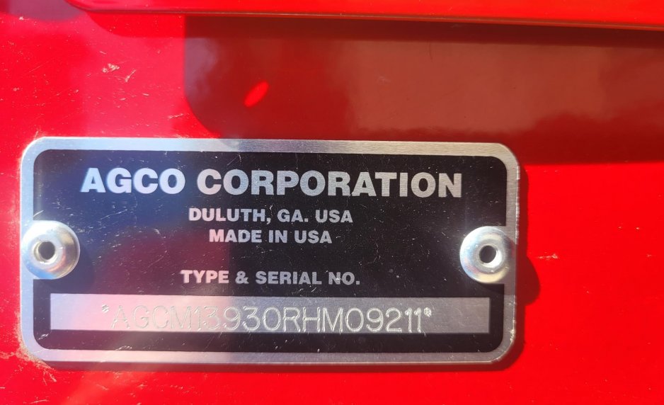 2024 MASSEY FERGUSON 1393 NE733