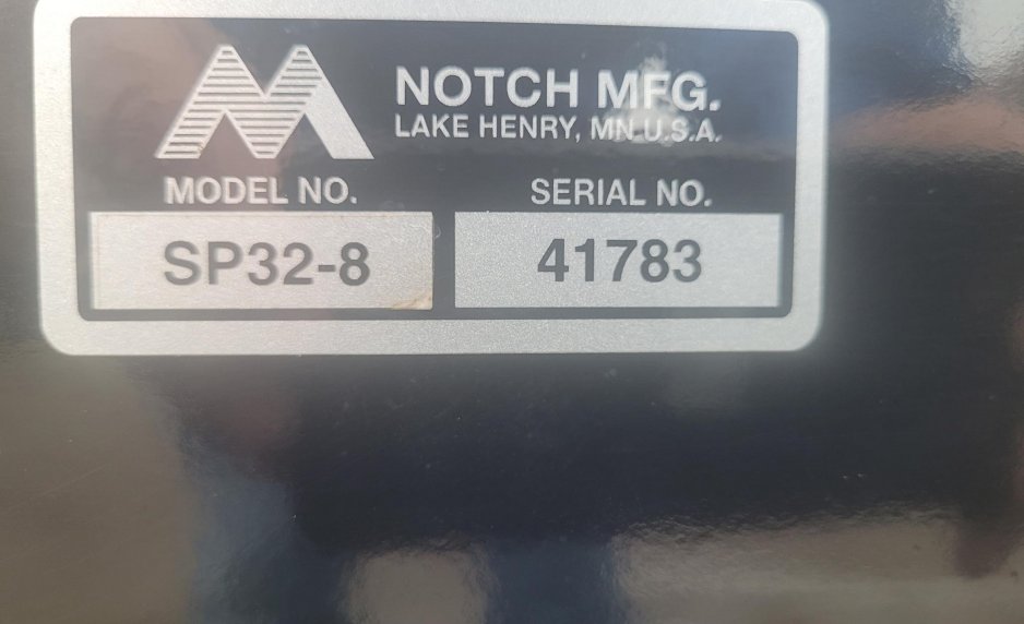 2024 Snow Plow NOTCH SP32-8 NM001