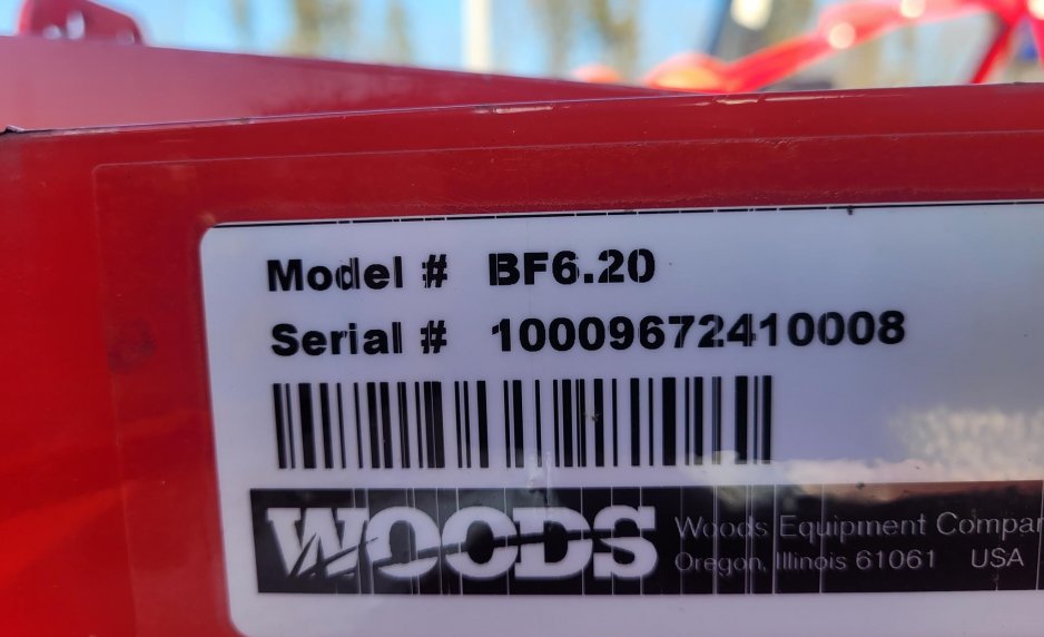 2025 Woods BF6.20