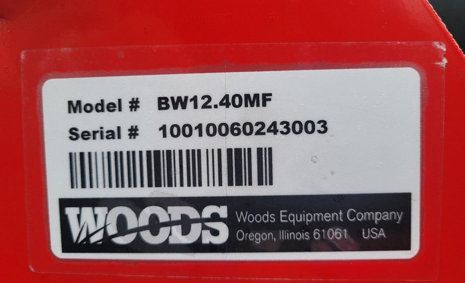 2026 Woods BW12.40
