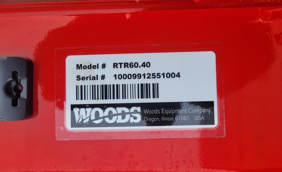 2026 Woods RTR60.40
