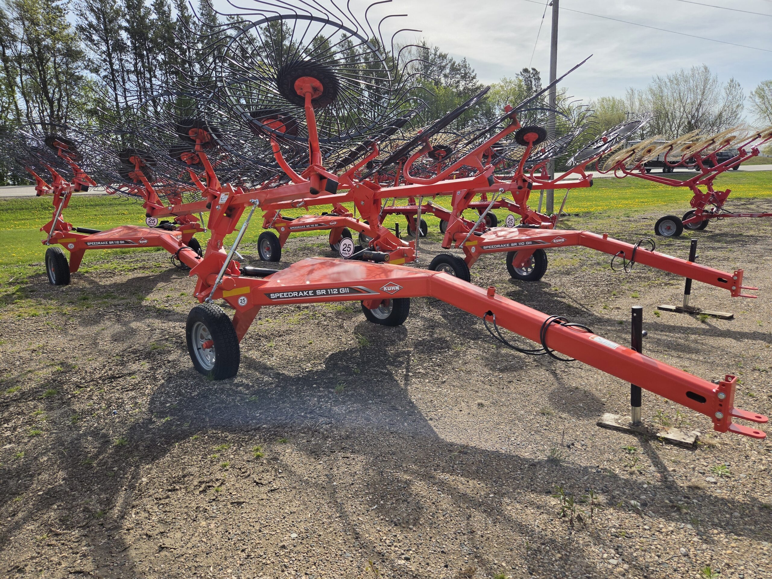 2025 Kuhn SR112 GII Rake NE753