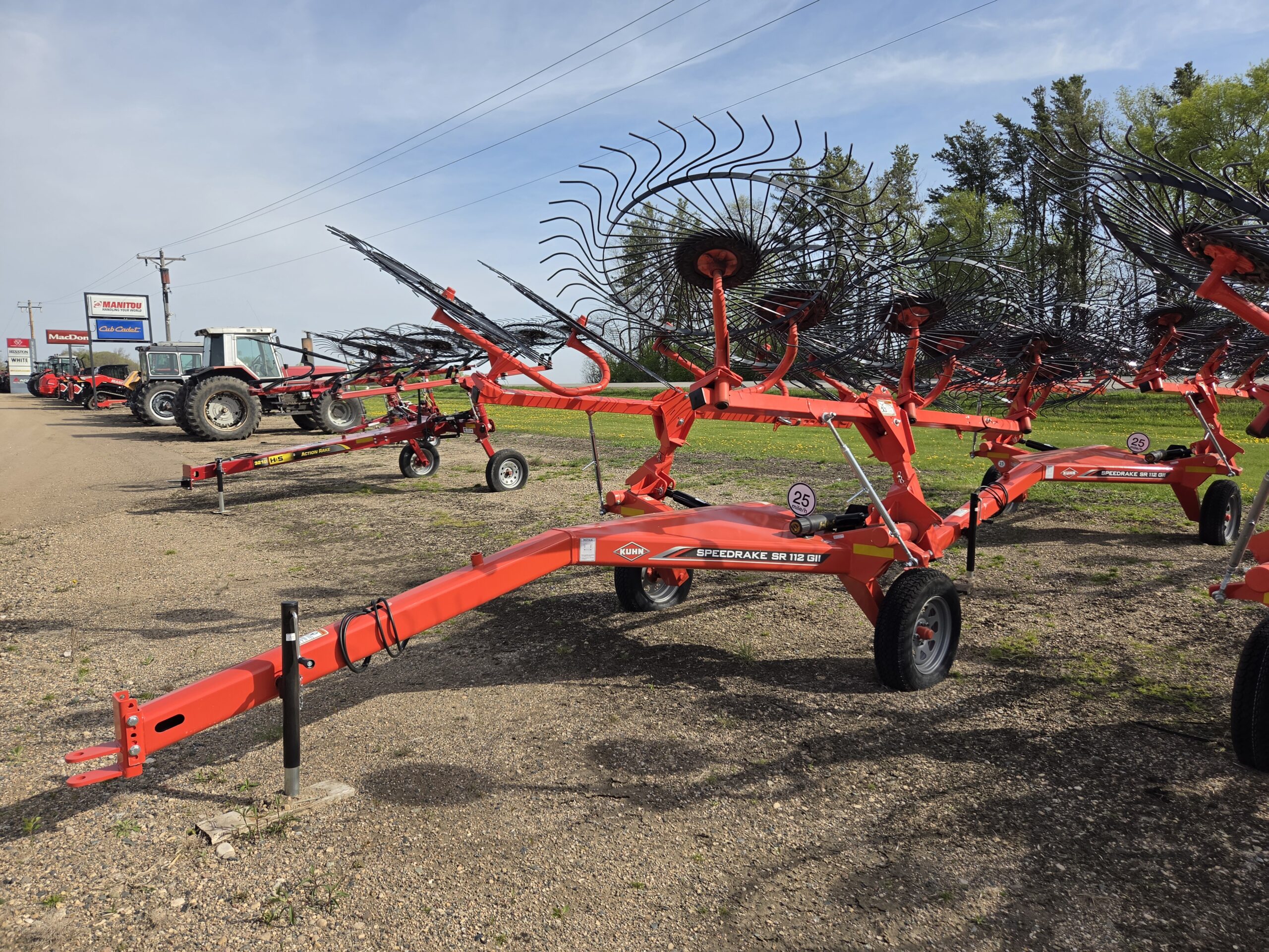 2025 Kuhn SR112 GII Rake NE753