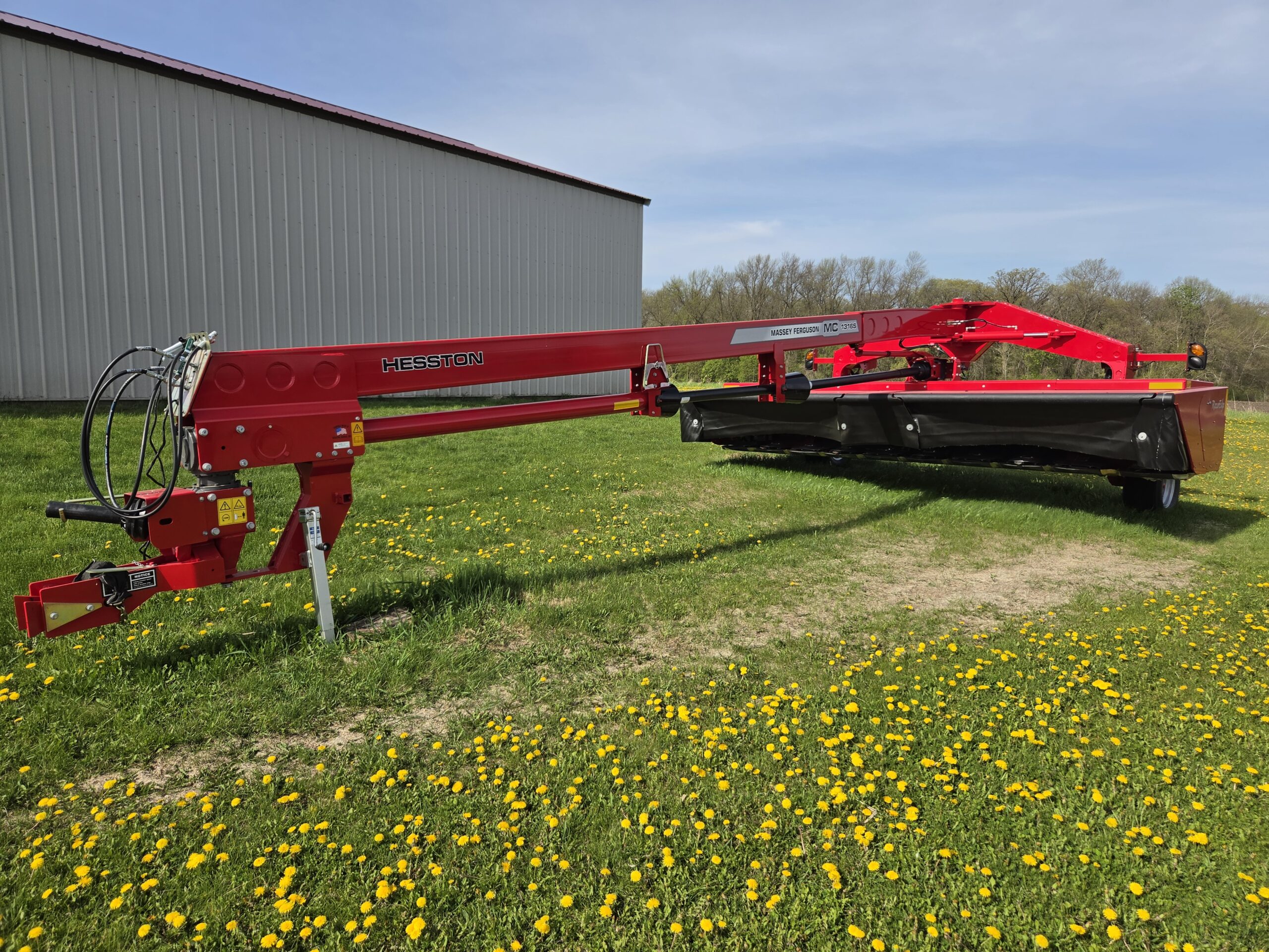 2025 MF 1316S Disc Mower Conditioner