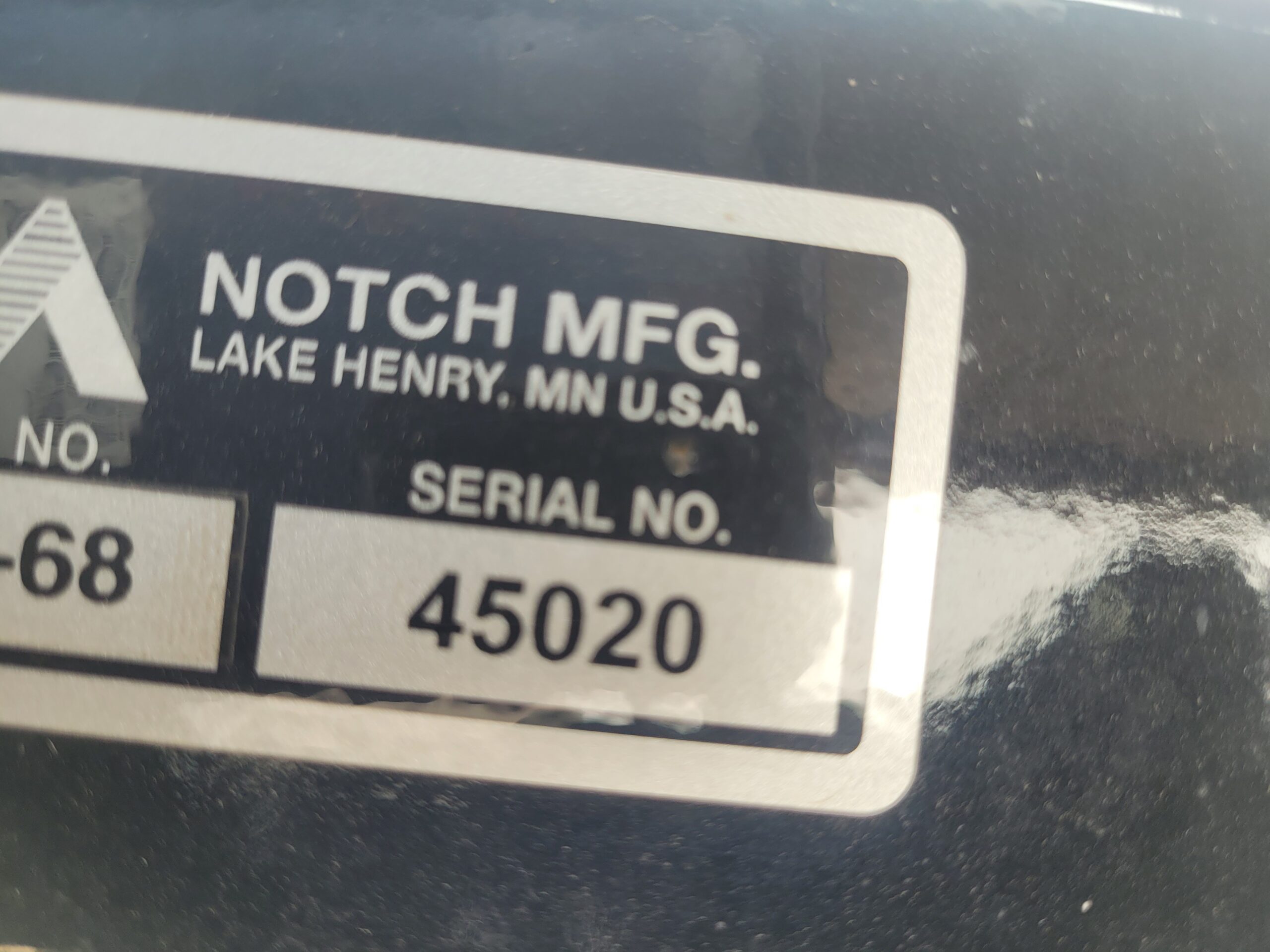 Notch RB3-68 Rock Bucket